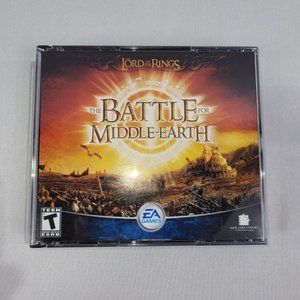 PC The Lord of the Rings Battle for Middle Earth CD-Rom Video Game